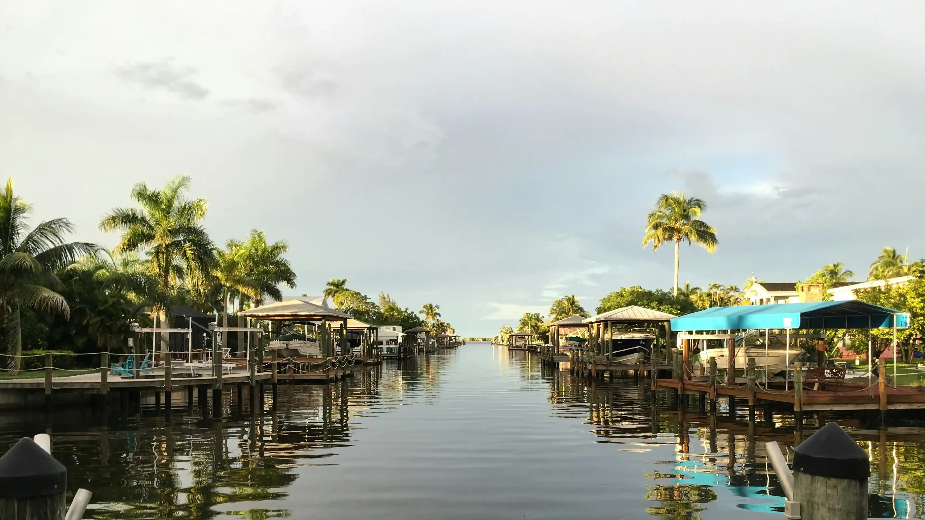Manatee Bay Inn deck and lagoon
