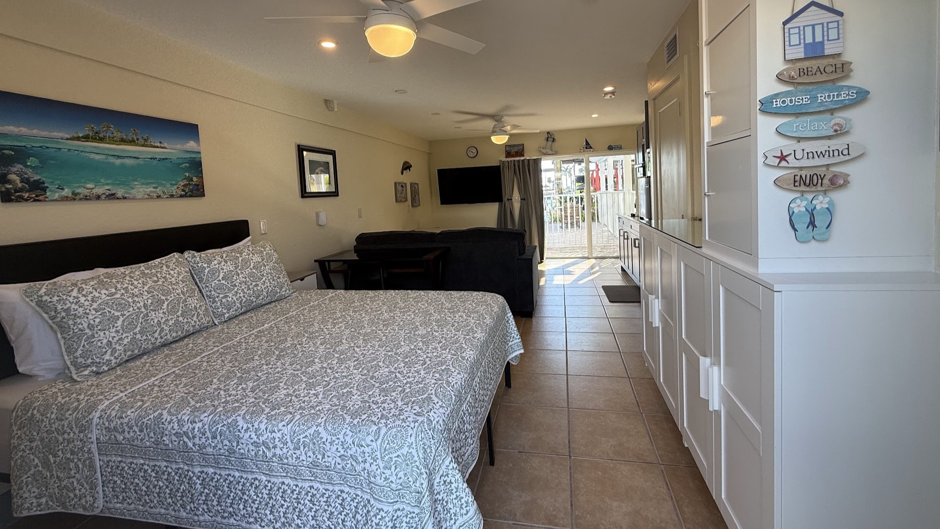 Unit 2 Studio Bedroom